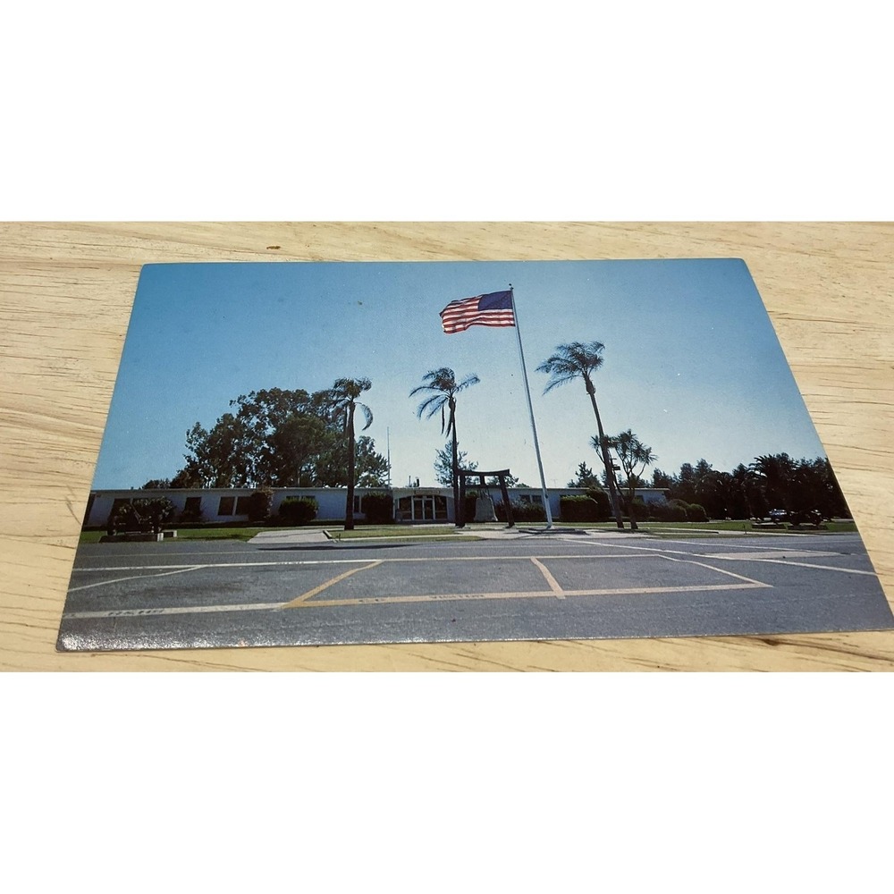 Vintage Station Headquarters El Toro Road Runner Photochrome Postcard 5.5x3.5 In